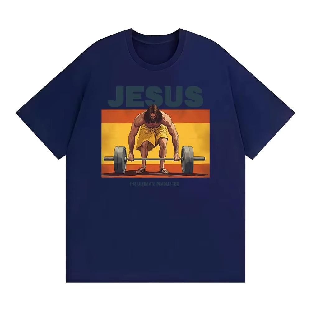 Jesus The Ultimate Deadlifter Meme Gift Funny Unisex Gamer Print T Shirts Unisex Women Vintage Classic Tshirts Pure Cotton T Shirt 4XL
Jesus The Ultimate Deadlifter Meme Gift Funny Unisex Gamer Print T Shirts Unisex Women Vintage Classic Tshirts Pure Cotton T Shirt 4XL