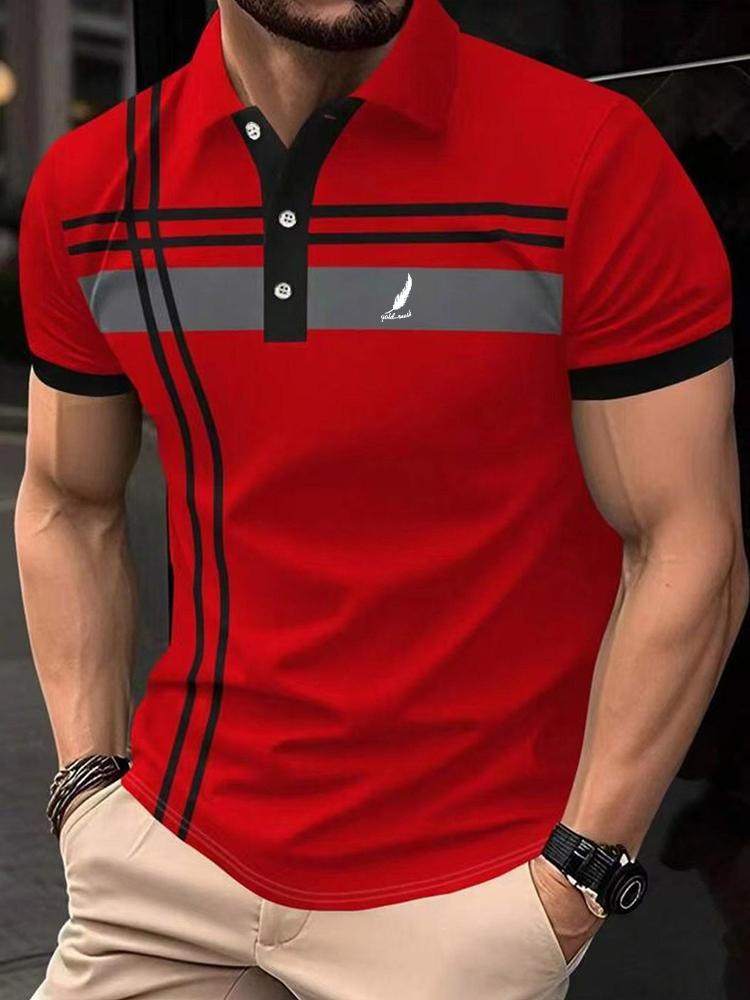 Fashion Stripe Print Men s Clothing Lapel Shirts for Men Mens Polo Shirts 3XL хакі
Fashion Stripe Print Men s Clothing Lapel Shirts for Men Mens Polo Shirts 3XL хакі
