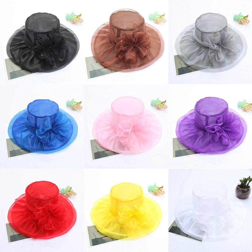 Foldable Church Kentucky-Derby Fascinators Organza Flower Sun Hat Mesh Bucket Hat for WomenUnisex
Foldable Church Kentucky-Derby Fascinators Organza Flower Sun Hat Mesh Bucket Hat for WomenUnisex