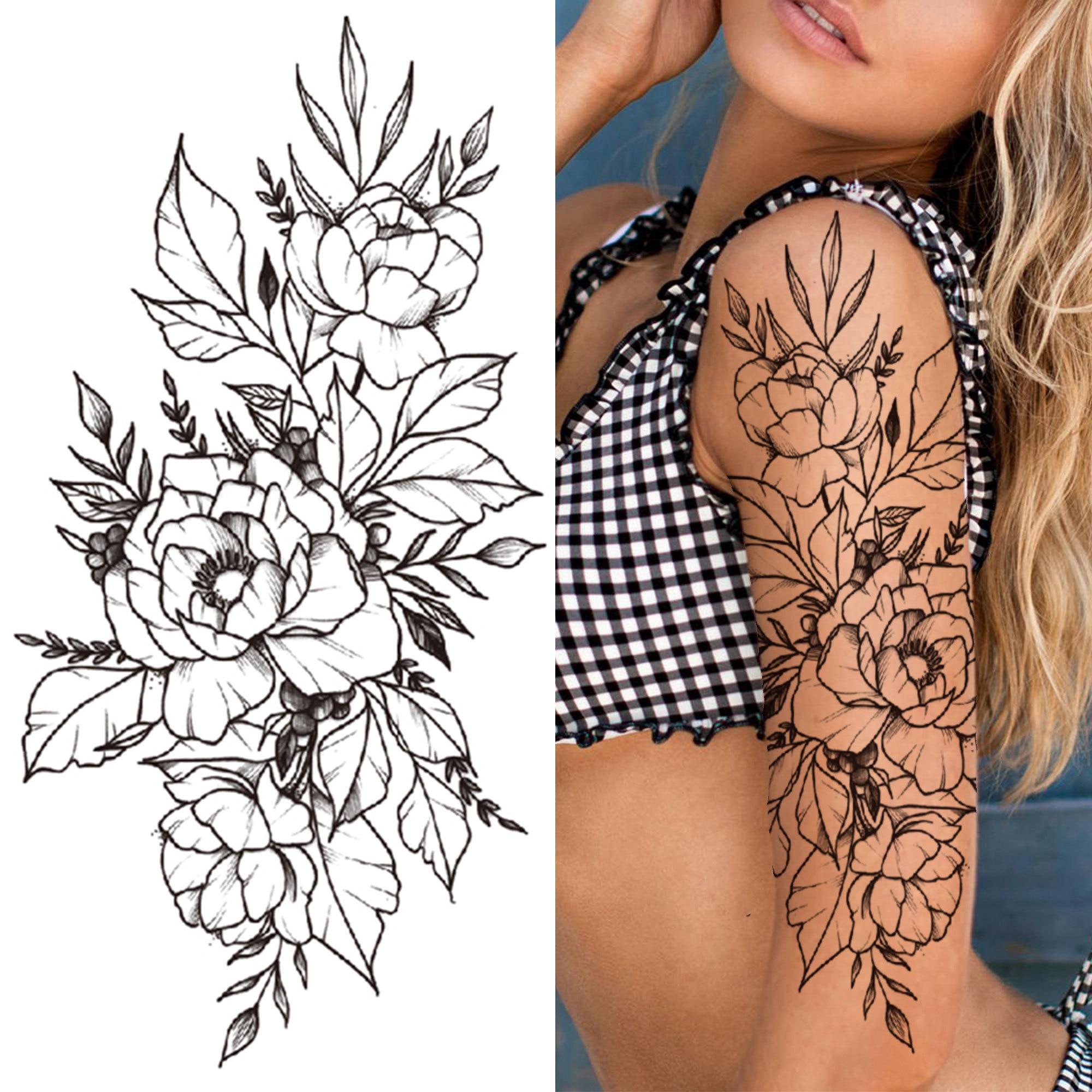 Цепочки с лилиями, цветы, временные татуировки для женщин и девушек, черная бабочка, Ловец снов, татуировка, наклейка, поддельные розы, сексуальные татуировки на спине, тело
Цепочки с лилиями, цветы, временные татуировки для женщин и девушек, черная бабочка, Ловец снов, татуировка, наклейка, поддельные розы, сексуальные татуировки на спине, тело