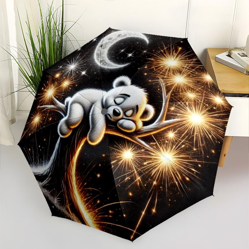 Cute Baby Elephant Foldable Umbrella, Heart Print UV Protection Sun & Rain Umbrella, Kawaii Portable Parasol
Cute Baby Elephant Foldable Umbrella, Heart Print UV Protection Sun & Rain Umbrella, Kawaii Portable Parasol