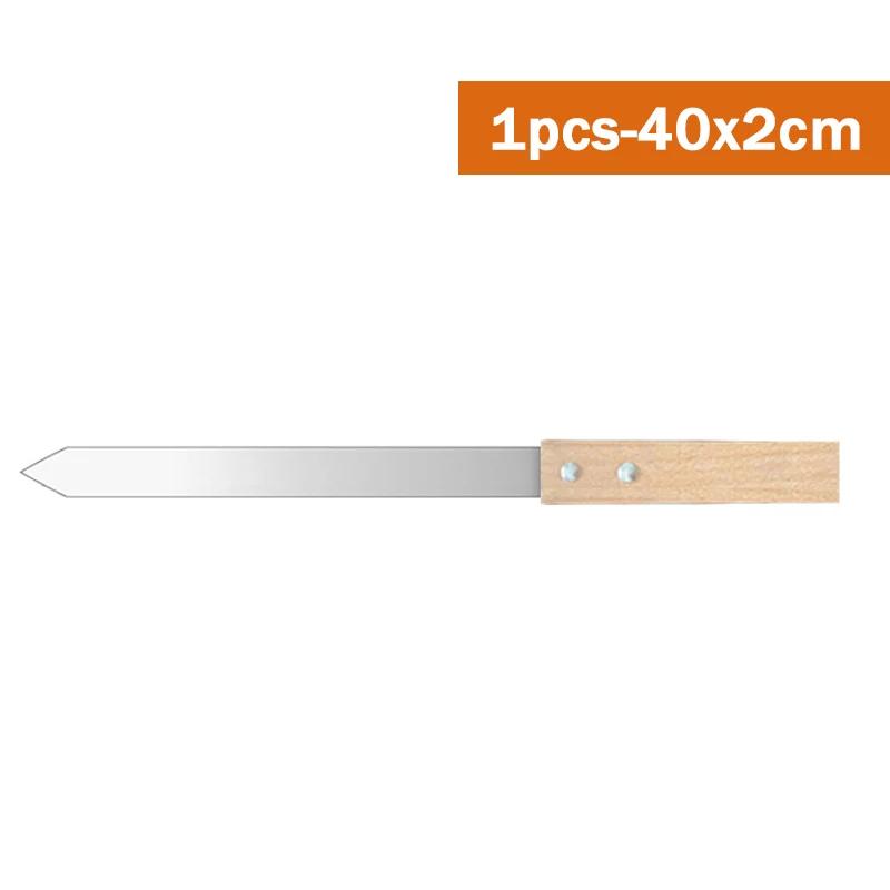 Stainless Steel BBQ Skewers Flat Metal Kabob Sticks - Durable Reusable - Perfect for Grilling Barbecue Camping Outdoor Cooking
Stainless Steel BBQ Skewers Flat Metal Kabob Sticks - Durable Reusable - Perfect for Grilling Barbecue Camping Outdoor Cooking