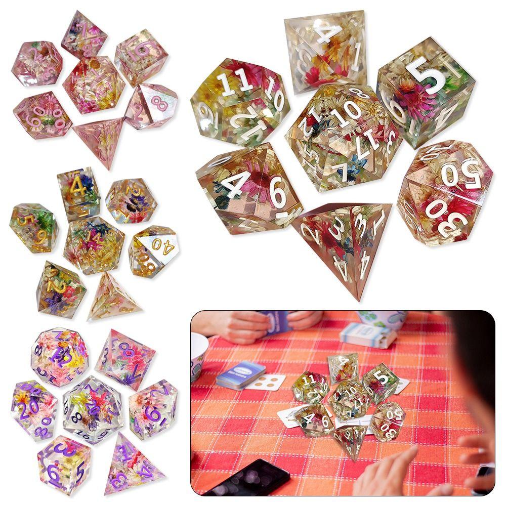 7 шт. подарок D6 D8 D10 D12 D20 для D&d DND многогранные кубики настольные игры аксессуары набор кубиков
7 шт. подарок D6 D8 D10 D12 D20 для D&d DND многогранные кубики настольные игры аксессуары набор кубиков