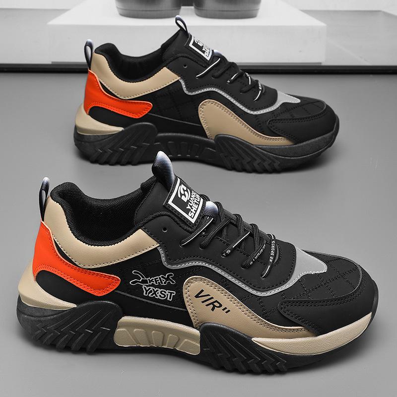 Men s shoes 2025 spring new popular casual shoes low-top lace-up versatile comfortable trend contrasting color light sports shoes 39
Men s shoes 2025 spring new popular casual shoes low-top lace-up versatile comfortable trend contrasting color light sports shoes 39