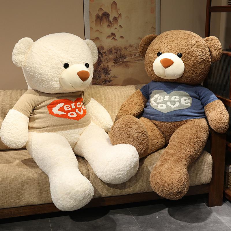 Oversized Sweater Love Bear Plush Toy Girl Hugs Big Bear Doll To Give Girlfriend A Valentine S Day Gift 80cm(1kg)
Oversized Sweater Love Bear Plush Toy Girl Hugs Big Bear Doll To Give Girlfriend A Valentine S Day Gift 80cm(1kg)