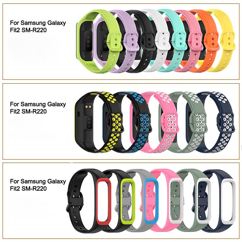 Силиконовый ремешок для Samsung Galaxy Fit 2 SM-R220, сменный браслет на запястье для часов Samsung Galaxy Fit 2, мягкие аксессуары Correa
Силиконовый ремешок для Samsung Galaxy Fit 2 SM-R220, сменный браслет на запястье для часов Samsung Galaxy Fit 2, мягкие аксессуары Correa