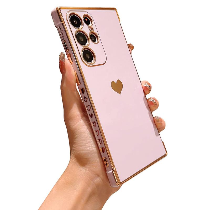 Роскошный чехол с покрытием для Samsung Galaxy A53 A52 A54 5G S21 S23 FE S22 S24 Ultra Side Love Heart Pattern, силиконовый мягкий чехол для телефона Samsung A54 5G
Роскошный чехол с покрытием для Samsung Galaxy A53 A52 A54 5G S21 S23 FE S22 S24 Ultra Side Love Heart Pattern, силиконовый мягкий чехол для телефона Samsung A54 5G