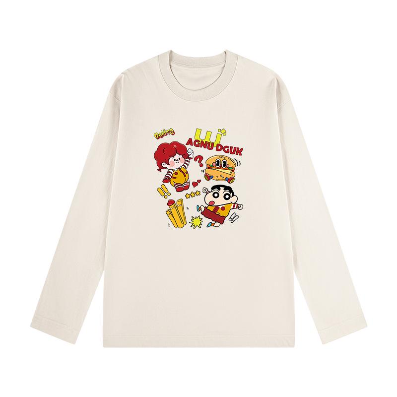 230g HK-Style Cotton Loose-Sleeve T-shirt with Creative Autumn Print and Round Neck. 3XL (165-185 jin)
230g HK-Style Cotton Loose-Sleeve T-shirt with Creative Autumn Print and Round Neck. 3XL (165-185 jin)