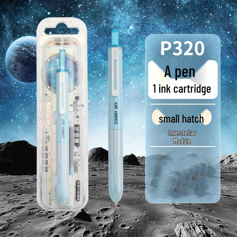 HERO P320 Click Ballpoint Pen for Third Grade Students - Beginner Calligraphy with Replaceable Ink Cartridge 0.38mm
HERO P320 Click Ballpoint Pen for Third Grade Students - Beginner Calligraphy with Replaceable Ink Cartridge 0.38mm
