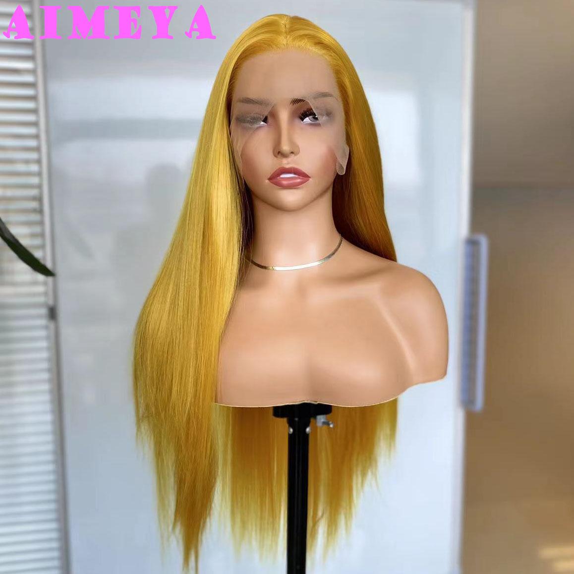 AIMEYA Hot Red Lace Front Wigs for Fashion Women Heat Resistant Synthetic Hair Long Silky Straight Wig Orange/Yellow/Black Green (as the picture,18inches&Lace Front)
AIMEYA Hot Red Lace Front Wigs for Fashion Women Heat Resistant Synthetic Hair Long Silky Straight Wig Orange/Yellow/Black Green (as the picture,18inches&Lace Front)
