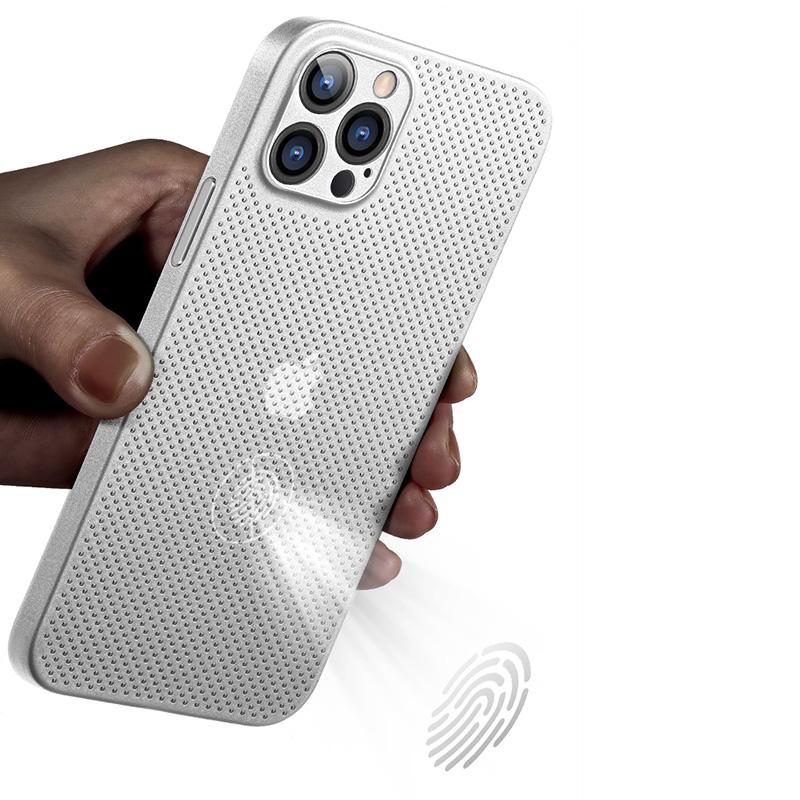For iPhone 14 Pro Max Anti-drop Breathable Hollow Hole Heat Dissipation Mesh Back Cover Ultra Thin PP Phone Case White
For iPhone 14 Pro Max Anti-drop Breathable Hollow Hole Heat Dissipation Mesh Back Cover Ultra Thin PP Phone Case White