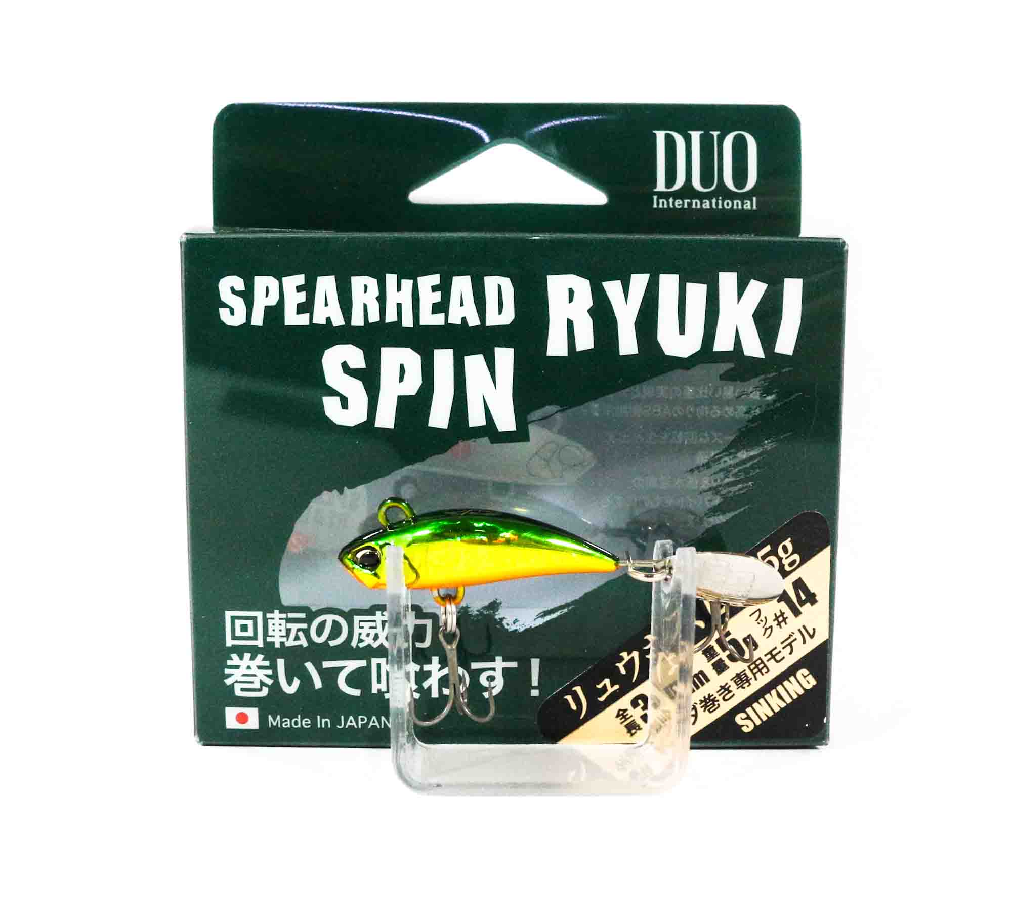 Duo Ryuki Spin 30 5 грамм Тонущая приманка CDA4059 (4856)
Duo Ryuki Spin 30 5 грамм Тонущая приманка CDA4059 (4856)