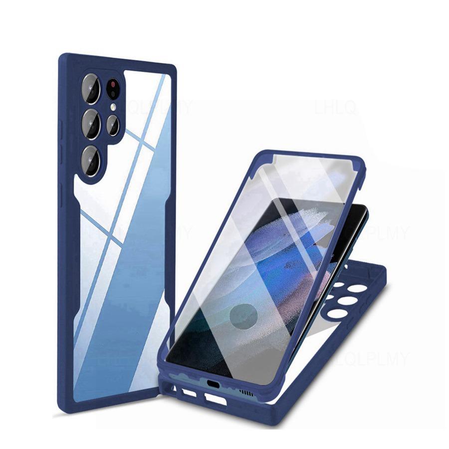 Противоударный чехол с защитой на 360 градусов для Samsung Galaxy S23 Ultra S22 Plus S21 FE S24 A55 A52 5G A52S, силиконовый передний чехол + задняя пластиковая крышка Samsung S23 Ultra синий
Противоударный чехол с защитой на 360 градусов для Samsung Galaxy S23 Ultra S22 Plus S21 FE S24 A55 A52 5G A52S, силиконовый передний чехол + задняя пластиковая крышка Samsung S23 Ultra синий