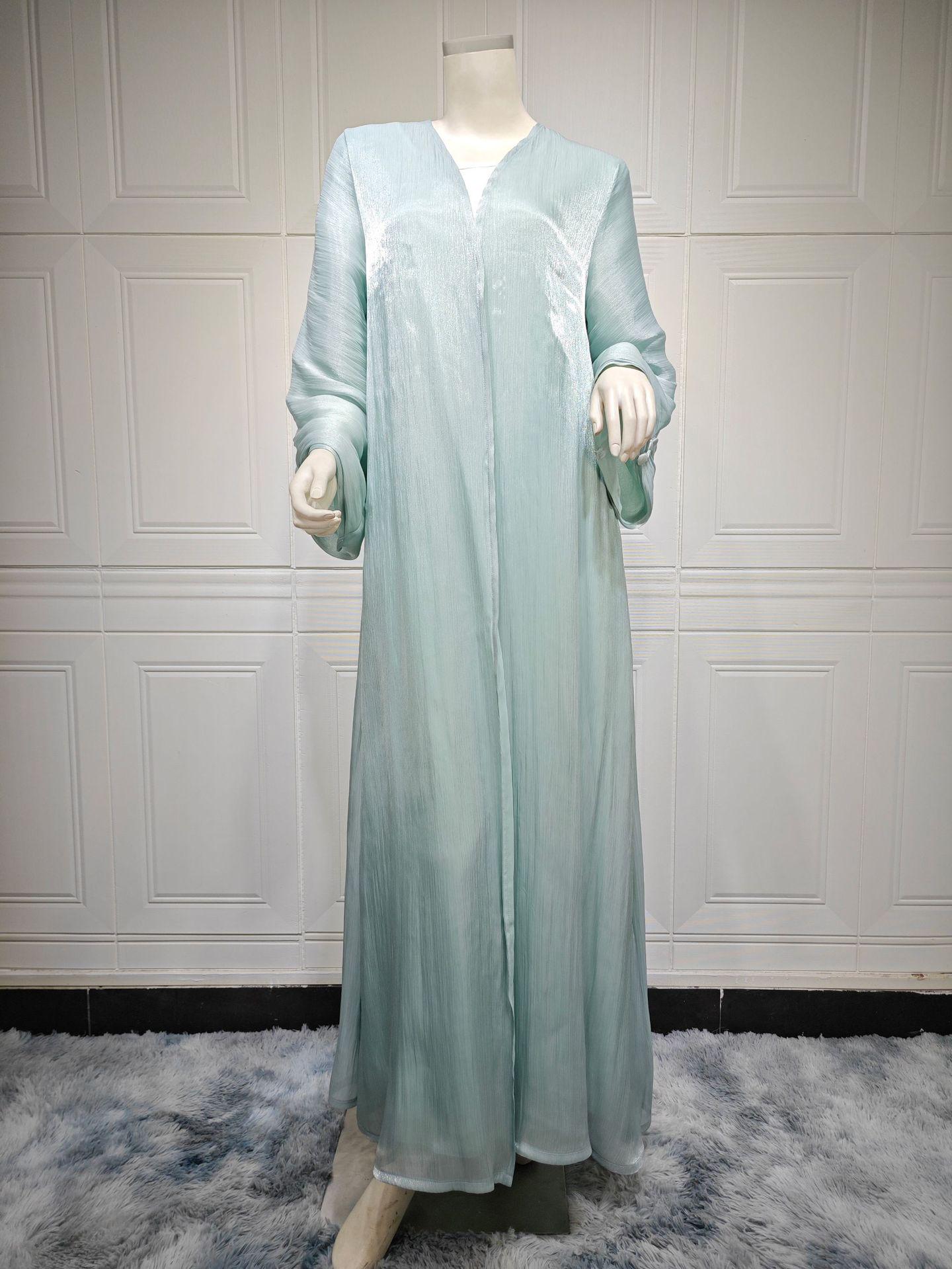 Modest Women s Bright Silk Long Robe Dress - Trendy, Fashionable Solid Color Outerwear XXL светло-зеленый
Modest Women s Bright Silk Long Robe Dress - Trendy, Fashionable Solid Color Outerwear XXL светло-зеленый