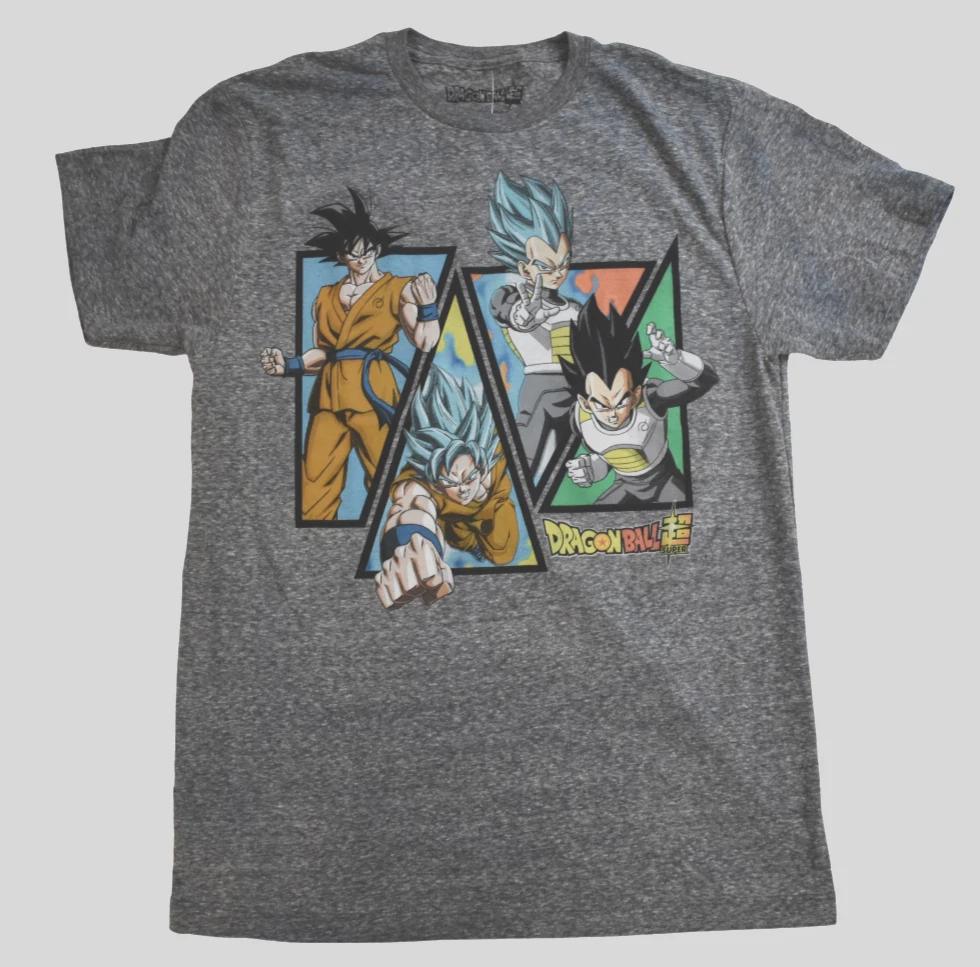 Dragob Ball Z Super Mens Anime Graphic Speckled Gray Shirt NWT S-2XL 3XL
Dragob Ball Z Super Mens Anime Graphic Speckled Gray Shirt NWT S-2XL 3XL