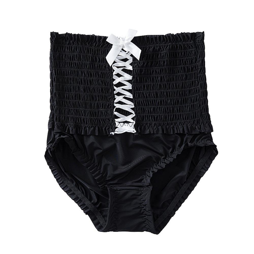 Кружевные трусы с шнуровкой, трусики с рюшами для похудения, милое нижнее белье для контроля живота, женское L чёрный/белый
Кружевные трусы с шнуровкой, трусики с рюшами для похудения, милое нижнее белье для контроля живота, женское L чёрный/белый