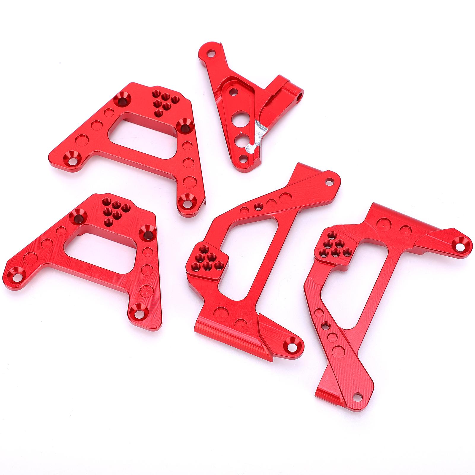 Aluminum Alloy Front Rear Shock Struts Damper Bracket Mount Fit for SCX10 III 1:10 RC CarRed
Aluminum Alloy Front Rear Shock Struts Damper Bracket Mount Fit for SCX10 III 1:10 RC CarRed