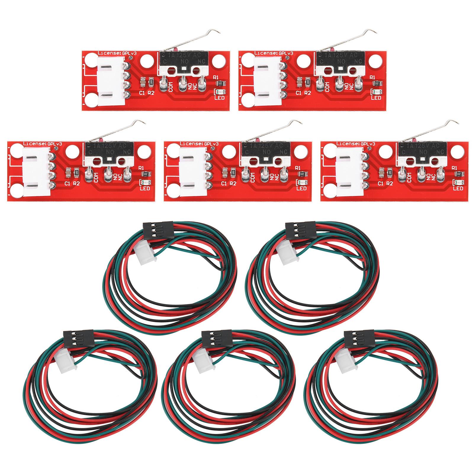 Mechanical Limit Switch with 3Pin 70cm27.6in Cable Printing Accessories for Endstop 3D PrinterRed
Mechanical Limit Switch with 3Pin 70cm27.6in Cable Printing Accessories for Endstop 3D PrinterRed
