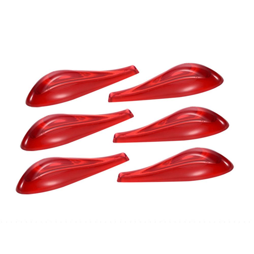 6 Piece/Set Car Tail Light Sticker Airflow Sticker Anti Collision Car Spoiler Acrylic Bumper Decor Strip Car-styling червоний
6 Piece/Set Car Tail Light Sticker Airflow Sticker Anti Collision Car Spoiler Acrylic Bumper Decor Strip Car-styling червоний