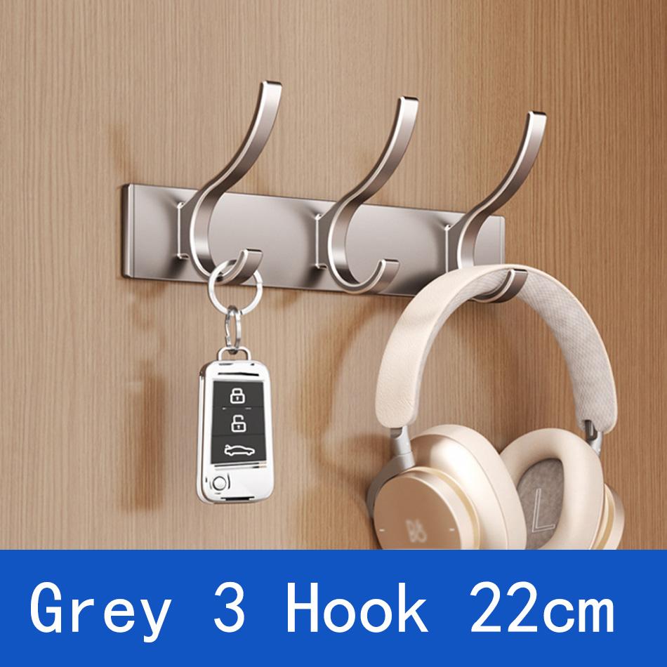 Настенный крючок для ванной самоклеящийся серый белый алюминиевый креативный для двери туалета пальто одежда полотенце ключи держатель вешалка 3 4 5 6 крючков для халата
Настенный крючок для ванной самоклеящийся серый белый алюминиевый креативный для двери туалета пальто одежда полотенце ключи держатель вешалка 3 4 5 6 крючков для халата