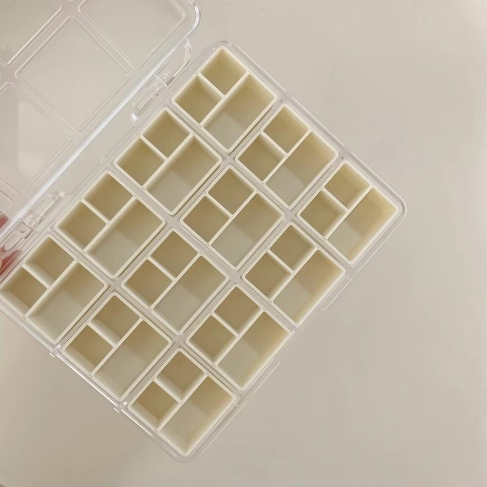 Transparent 36 Grids Nail Art Storage Box Candy Colors Compartment Nail Art Decorations Storage Box Plastic Jewelry Storage Box бежевий
Transparent 36 Grids Nail Art Storage Box Candy Colors Compartment Nail Art Decorations Storage Box Plastic Jewelry Storage Box бежевий