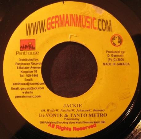 7inch Record TANTO METRO & DEVONTE - Jackie NONE Penthouse Recor 2000 Jamaica Reggae, Ska & Dub Used
7inch Record TANTO METRO & DEVONTE - Jackie NONE Penthouse Recor 2000 Jamaica Reggae, Ska & Dub Used