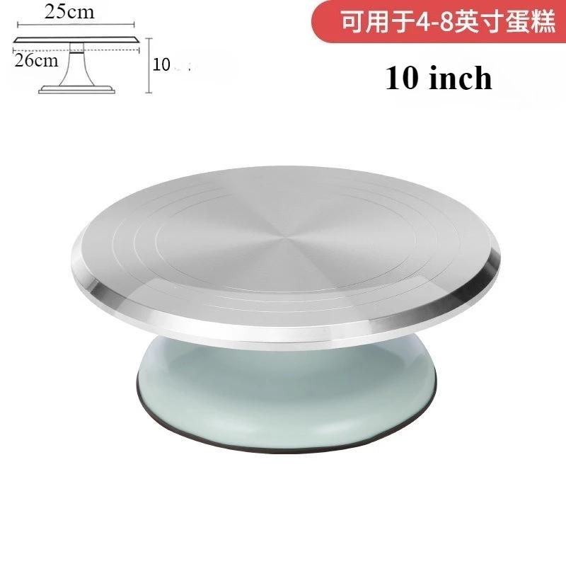 Cake Rotating Table Baking Tool Set Aluminum Alloy Tray Rotating Pasting Machine for Household and Commercial Use
Cake Rotating Table Baking Tool Set Aluminum Alloy Tray Rotating Pasting Machine for Household and Commercial Use