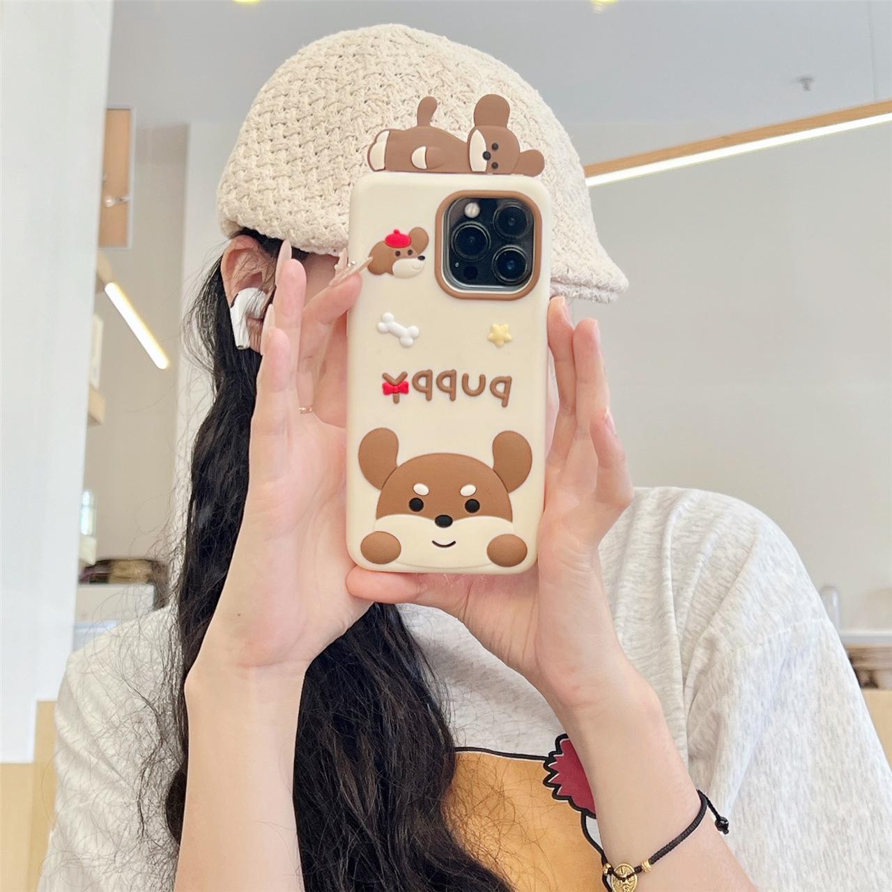 Cartoon Cute Dachshund iPhone Case - Compatible with iPhone 13, 14, 15 Pro Max, and 16. Drop-proof design for iPhone 17. 17 Pro
Cartoon Cute Dachshund iPhone Case - Compatible with iPhone 13, 14, 15 Pro Max, and 16. Drop-proof design for iPhone 17. 17 Pro