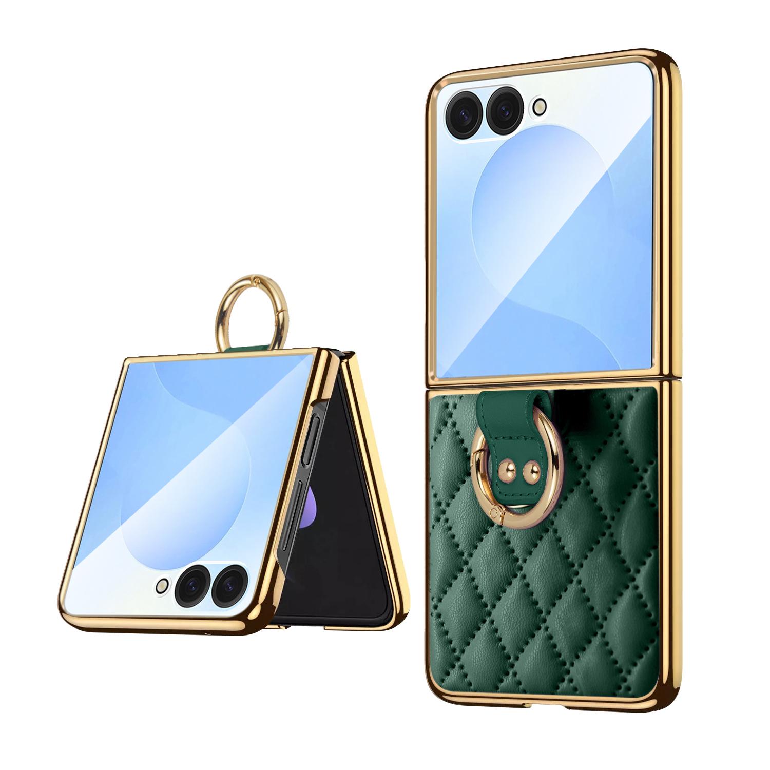 Phone Case Compatible with Galaxy Z Flip7 Z Flip6 Z Flip5 Z Flip4 Z Flip3 Back Cover Luxury Ring Buckle PU Leather Phone Case Galaxy Z Flip5 зелений
Phone Case Compatible with Galaxy Z Flip7 Z Flip6 Z Flip5 Z Flip4 Z Flip3 Back Cover Luxury Ring Buckle PU Leather Phone Case Galaxy Z Flip5 зелений