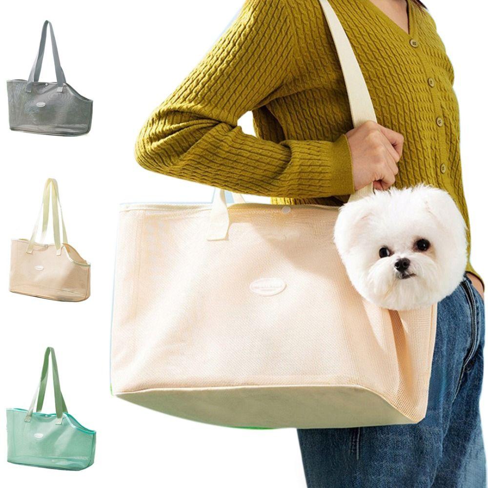 Mesh Puppy Cats Sling Bag Soft Puppy Carrying Bag Portable Puppy Shoulder Handbag Summer M сірий
Mesh Puppy Cats Sling Bag Soft Puppy Carrying Bag Portable Puppy Shoulder Handbag Summer M сірий
