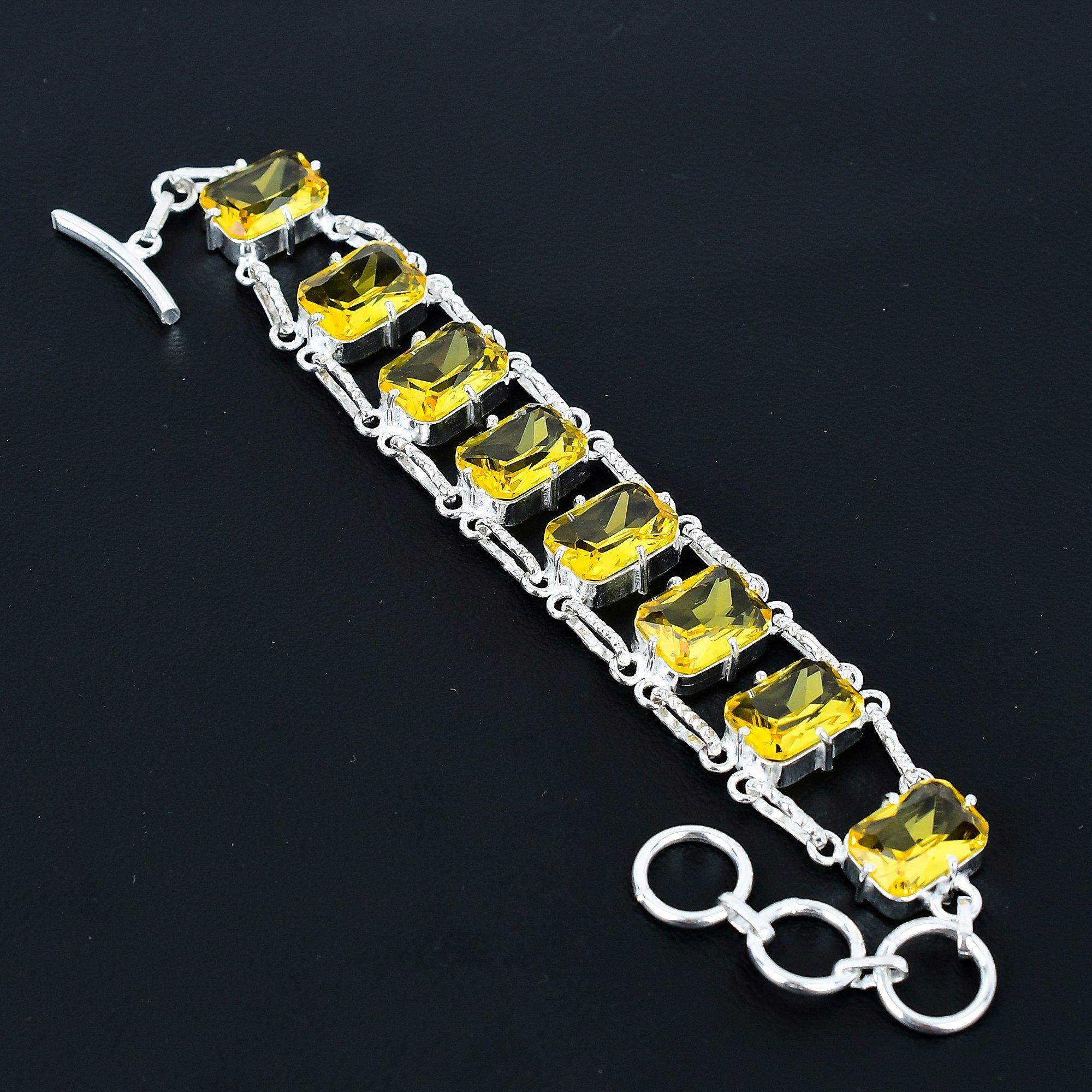 Граненый браслет из цитрина, ювелирное изделие из стерлингового серебра 925 пробы, регулируемый браслет-цепочка, драгоценный камень формы «кушон», украшения ручной работы, подарок для нее 8 жёлтый
Граненый браслет из цитрина, ювелирное изделие из стерлингового серебра 925 пробы, регулируемый браслет-цепочка, драгоценный камень формы «кушон», украшения ручной работы, подарок для нее 8 жёлтый