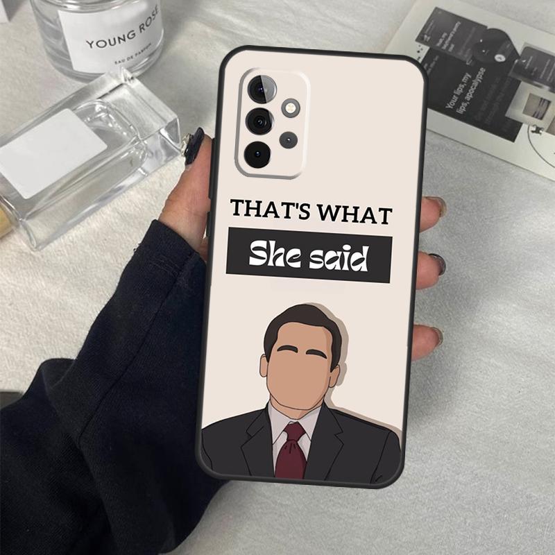 The Office Dunder Mifflin For Samsung Galaxy A52 A42 A32 A22 A12 A13 A23 A33 A53 A51 A71 A14 A24 A34 A54 Phone Case Samsung A33 5G
The Office Dunder Mifflin For Samsung Galaxy A52 A42 A32 A22 A12 A13 A23 A33 A53 A51 A71 A14 A24 A34 A54 Phone Case Samsung A33 5G