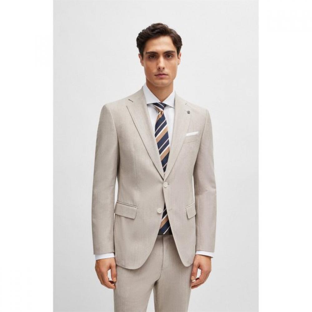Boss Slim Fit Wool Blend Jacket Medium Beige 52
Boss Slim Fit Wool Blend Jacket Medium Beige 52