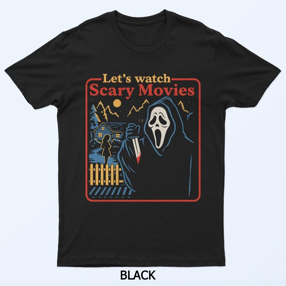 Scary Movie Ghostface Halloween Funny Joke Horror Film Fan T-Shirt L
Scary Movie Ghostface Halloween Funny Joke Horror Film Fan T-Shirt L