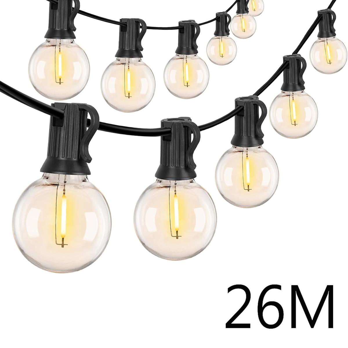 Уличные гирлянды 110В/220В LED G40 Фестон Сказочные Патио Гирлянда Лампа Свадьба Улица Кемпинг Сад Вечеринка Декоративное освещение EU plug 220V
Уличные гирлянды 110В/220В LED G40 Фестон Сказочные Патио Гирлянда Лампа Свадьба Улица Кемпинг Сад Вечеринка Декоративное освещение EU plug 220V