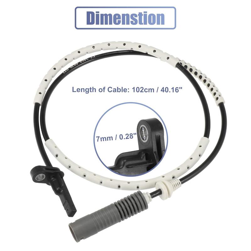 Rear Left /Right Abs Wheel Speed Sensor For Bmw E81 E82 E87 E88 E90 E91 E92 E93 Car Accessories 34526870077
Rear Left /Right Abs Wheel Speed Sensor For Bmw E81 E82 E87 E88 E90 E91 E92 E93 Car Accessories 34526870077