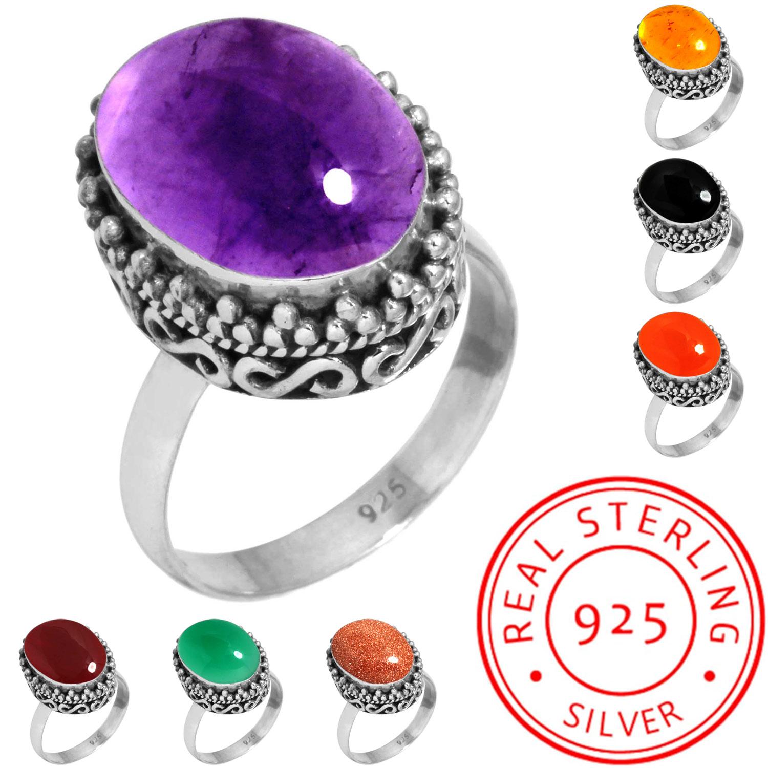 925 Sterling Silver Ring Women Gemstone Handmade Jewelry Valentine s Day Gift Amber Amethyst Black Onyx Carnelian Garnet Quartz Green Onyx Gold Stone 7.5 бурштин
925 Sterling Silver Ring Women Gemstone Handmade Jewelry Valentine s Day Gift Amber Amethyst Black Onyx Carnelian Garnet Quartz Green Onyx Gold Stone 7.5 бурштин