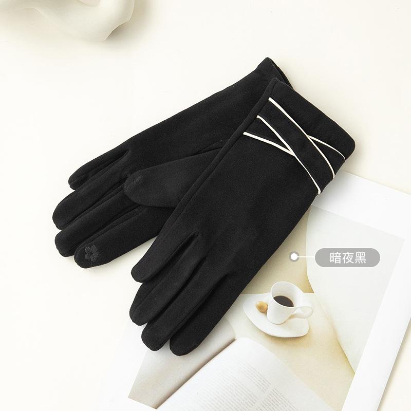 Women s thickened suede cycling driving, cold and windproof in spring and autumn, versatile
Women s thickened suede cycling driving, cold and windproof in spring and autumn, versatile