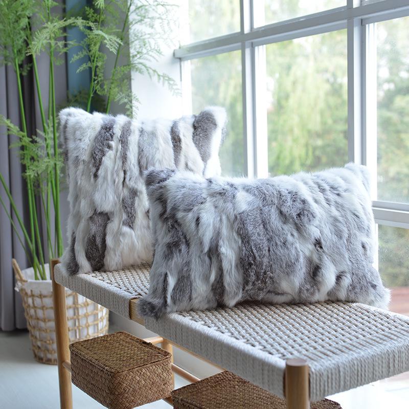 2023 Fox Rabbit Fur Pillow: Soft Plush Cushion for Sofa, Bedside, or Car 30x50cm (No Core)
2023 Fox Rabbit Fur Pillow: Soft Plush Cushion for Sofa, Bedside, or Car 30x50cm (No Core)