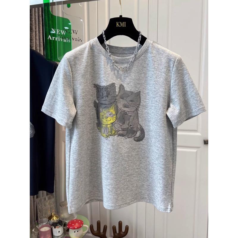Летняя 100% хлопковая повседневная футболка оверсайз Женская хип-хоп уличная одежда Харадзюку мультяшный кот Футболки с коротким рукавом для женщин серая Y2k топы XXXL
Летняя 100% хлопковая повседневная футболка оверсайз Женская хип-хоп уличная одежда Харадзюку мультяшный кот Футболки с коротким рукавом для женщин серая Y2k топы XXXL