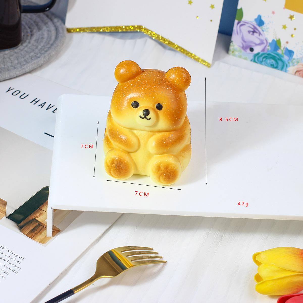 Cartoon Animal PU Slow Rebound Toy Simulation Cute Bear Capybara Bread With Fragrance Squeeze Stress Relief Toys Children Gifts
Cartoon Animal PU Slow Rebound Toy Simulation Cute Bear Capybara Bread With Fragrance Squeeze Stress Relief Toys Children Gifts