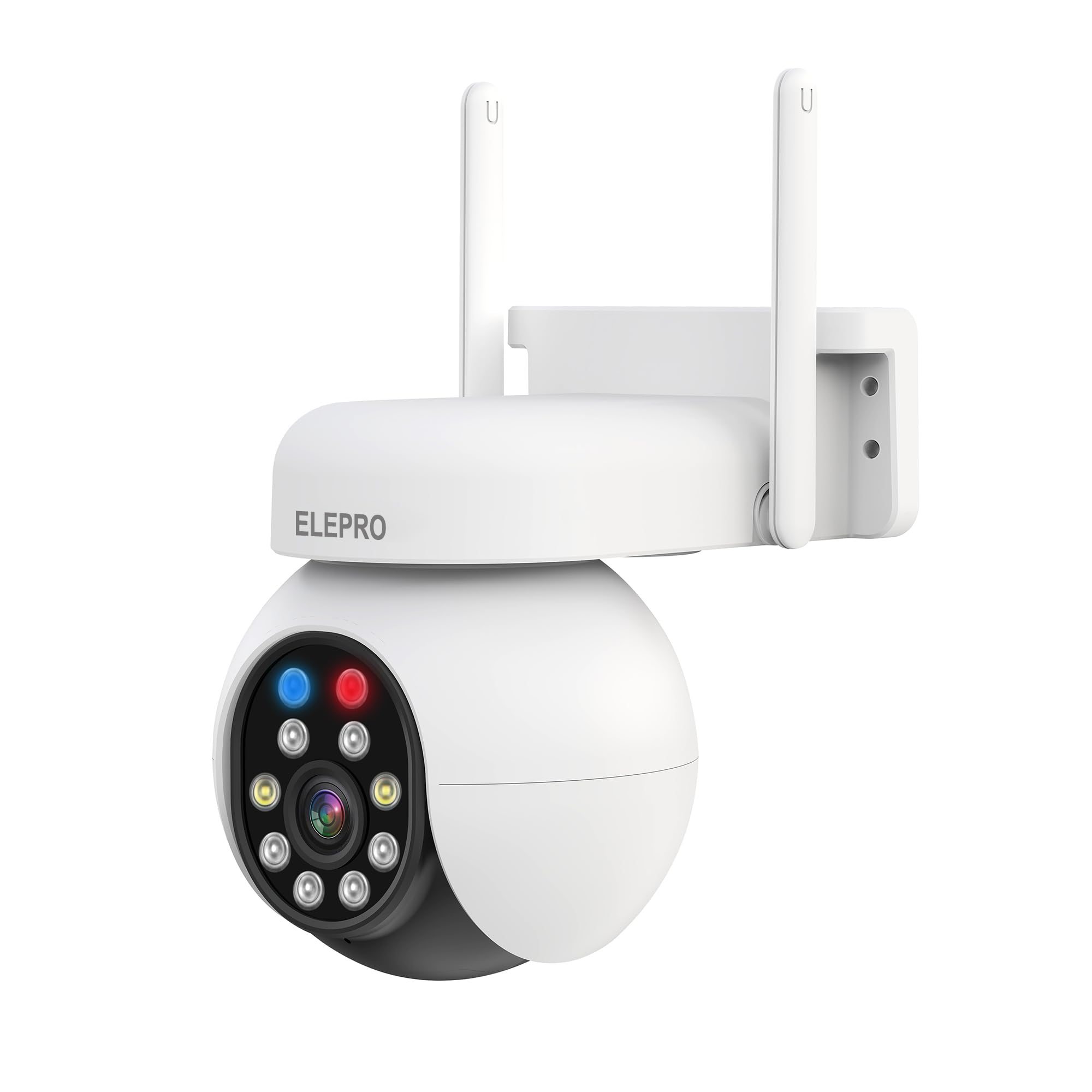 ELEPRO 5MP Зовнішня камера безпеки з PTZ360 Спостереження Роздільна здатність вище 1080P або Нічне Автоматичне Сповіщення Руху на Смартфон Аудіо та Світло IP66 5dBi
ELEPRO 5MP Зовнішня камера безпеки з PTZ360 Спостереження Роздільна здатність вище 1080P або Нічне Автоматичне Сповіщення Руху на Смартфон Аудіо та Світло IP66 5dBi