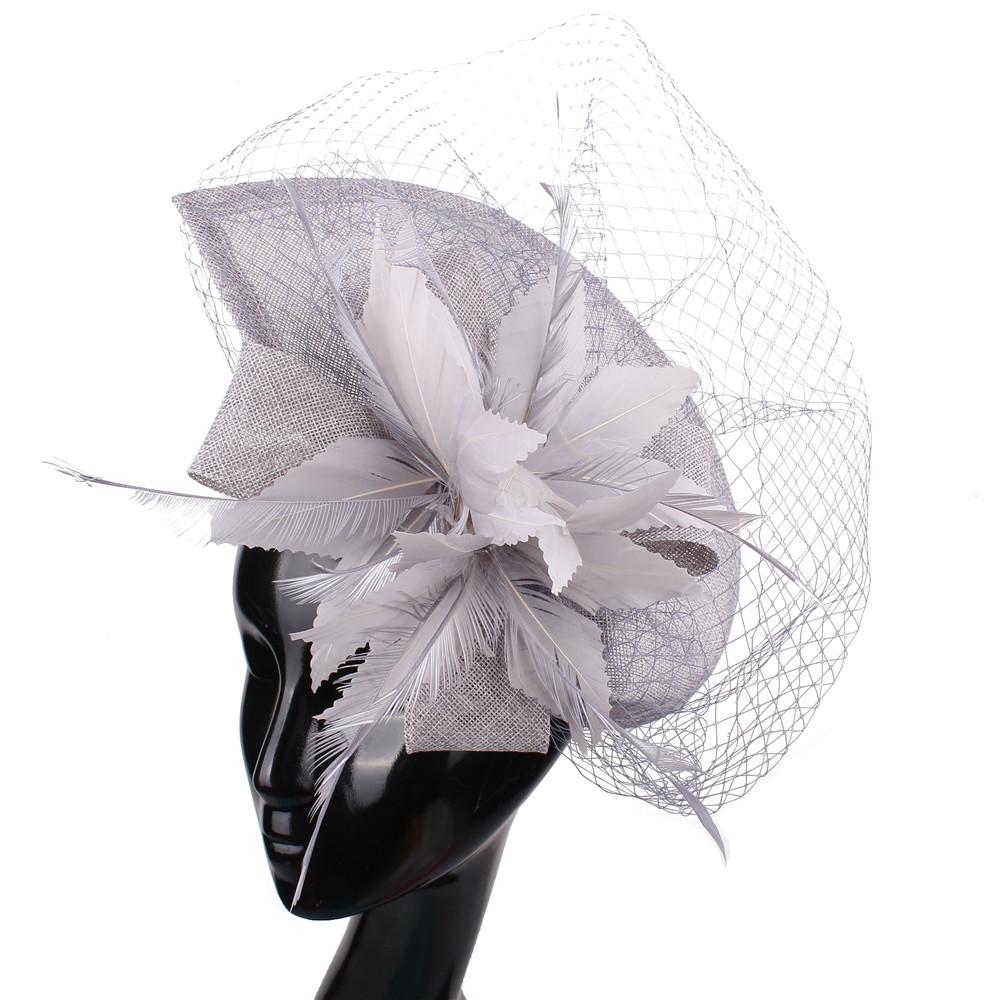 New European And American Style Deep Leather Pink Hair Accessories Mysterious Mesh Cover Headgear Gift Hat світло-сірого кольору
New European And American Style Deep Leather Pink Hair Accessories Mysterious Mesh Cover Headgear Gift Hat світло-сірого кольору