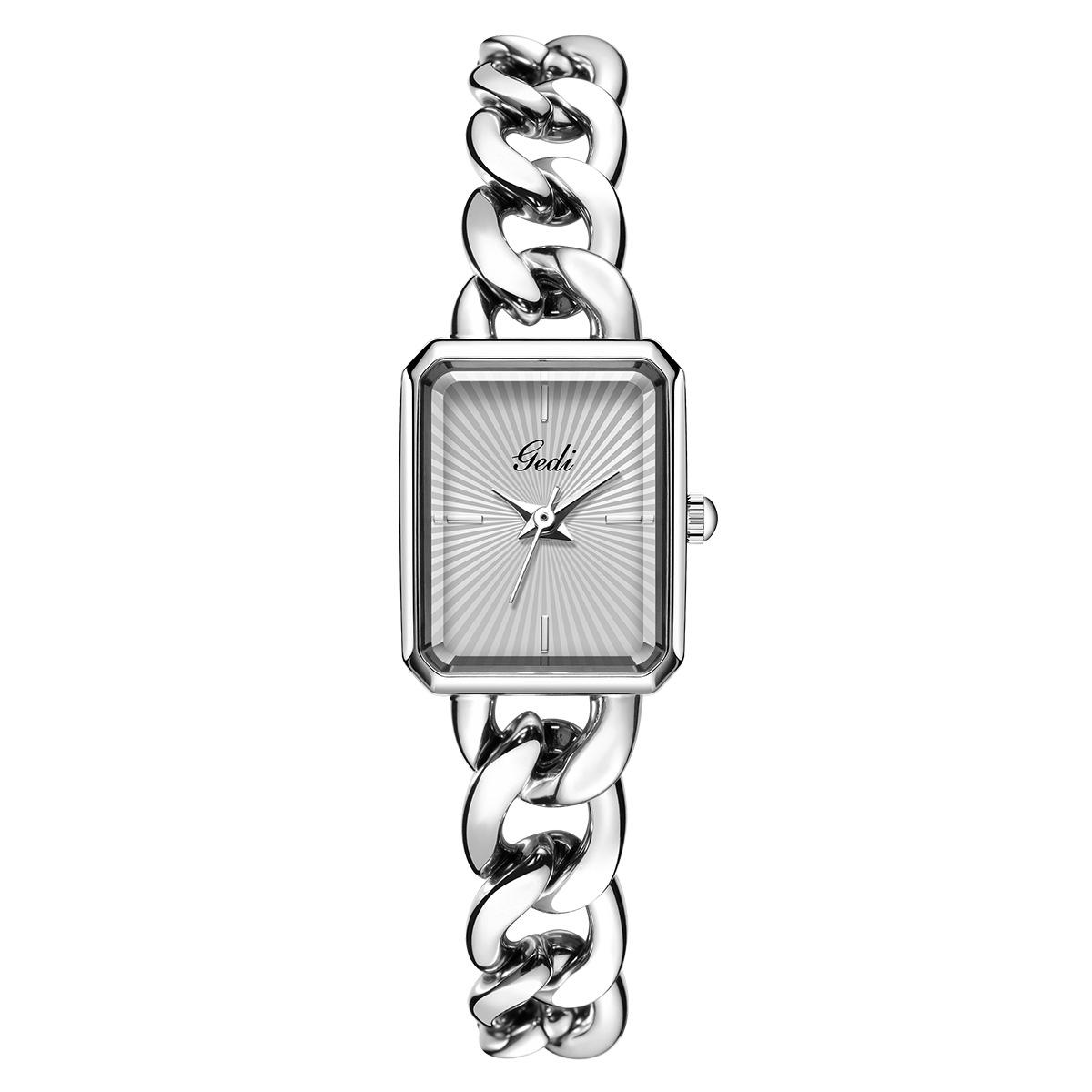 Xiaoxiangfeng High-End Bracelet Watch Light Luxury Small Square Plate Niche Design Woven Chain Creative Quartz Watch
Xiaoxiangfeng High-End Bracelet Watch Light Luxury Small Square Plate Niche Design Woven Chain Creative Quartz Watch