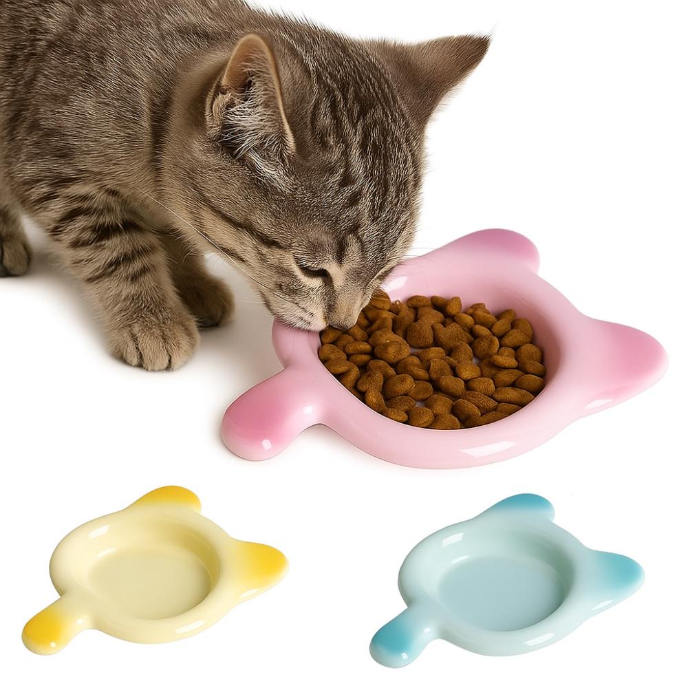 Neck Protection Ceramic Cat Bowl Non-slip Pet Snack Tray for Kitten/Puppy/Bunny рожевий
Neck Protection Ceramic Cat Bowl Non-slip Pet Snack Tray for Kitten/Puppy/Bunny рожевий