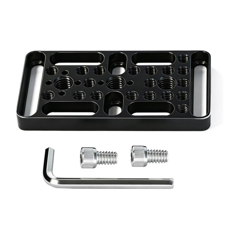 Multifunctional Camera Cheese Plate 1/4inch 3/8inch Thread Large Cheese Plate for Cameras Tripod Photography Accessories 1
Multifunctional Camera Cheese Plate 1/4inch 3/8inch Thread Large Cheese Plate for Cameras Tripod Photography Accessories 1