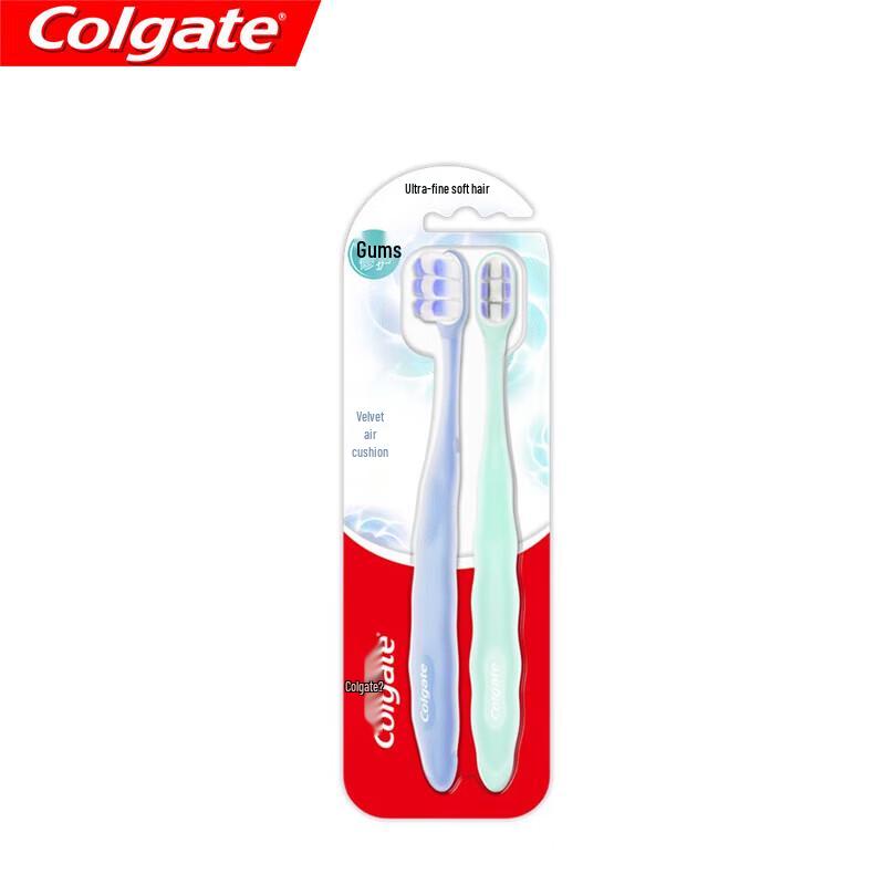 Colgate Velvet Cushion Toothbrush
Colgate Velvet Cushion Toothbrush