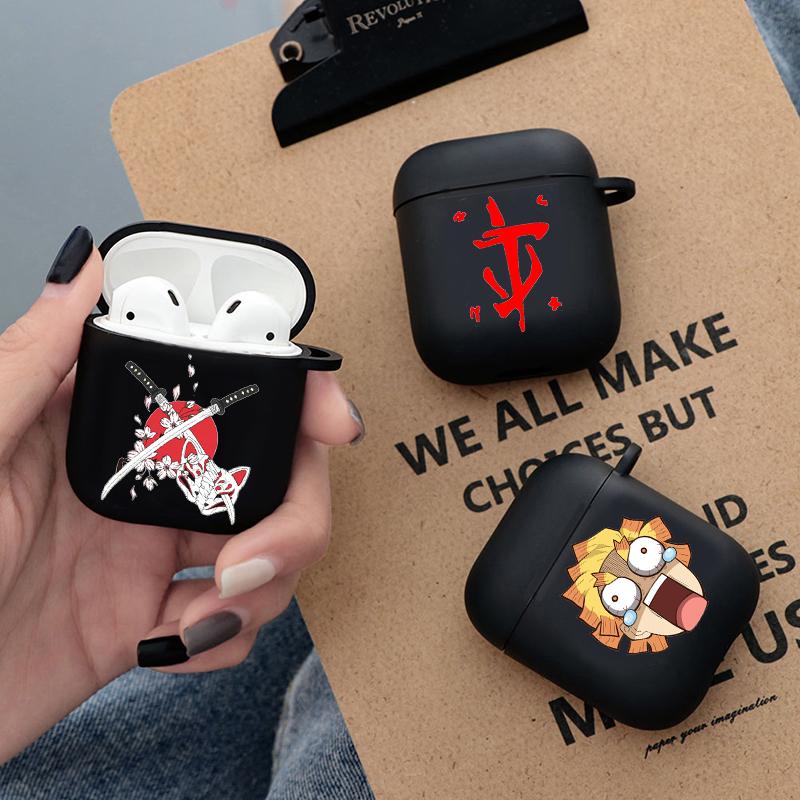 Черный мягкий силиконовый чехол Demon Slayer для Airpods Pro 3 2 1 Kimetsu No Yaiba Tanjirou Nezuko Zenitsu, чехлы для наушников Airpod Cover
Черный мягкий силиконовый чехол Demon Slayer для Airpods Pro 3 2 1 Kimetsu No Yaiba Tanjirou Nezuko Zenitsu, чехлы для наушников Airpod Cover