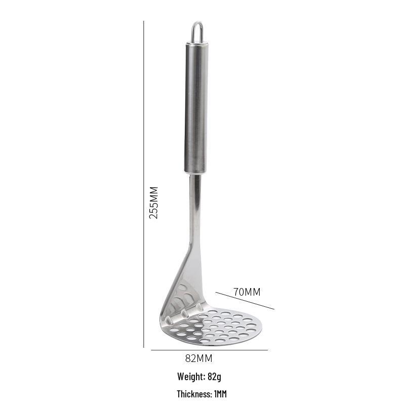 Stainless Steel Manual Potato & Baby Food Masher - Wavy Press Kitchen Gadget
Stainless Steel Manual Potato & Baby Food Masher - Wavy Press Kitchen Gadget