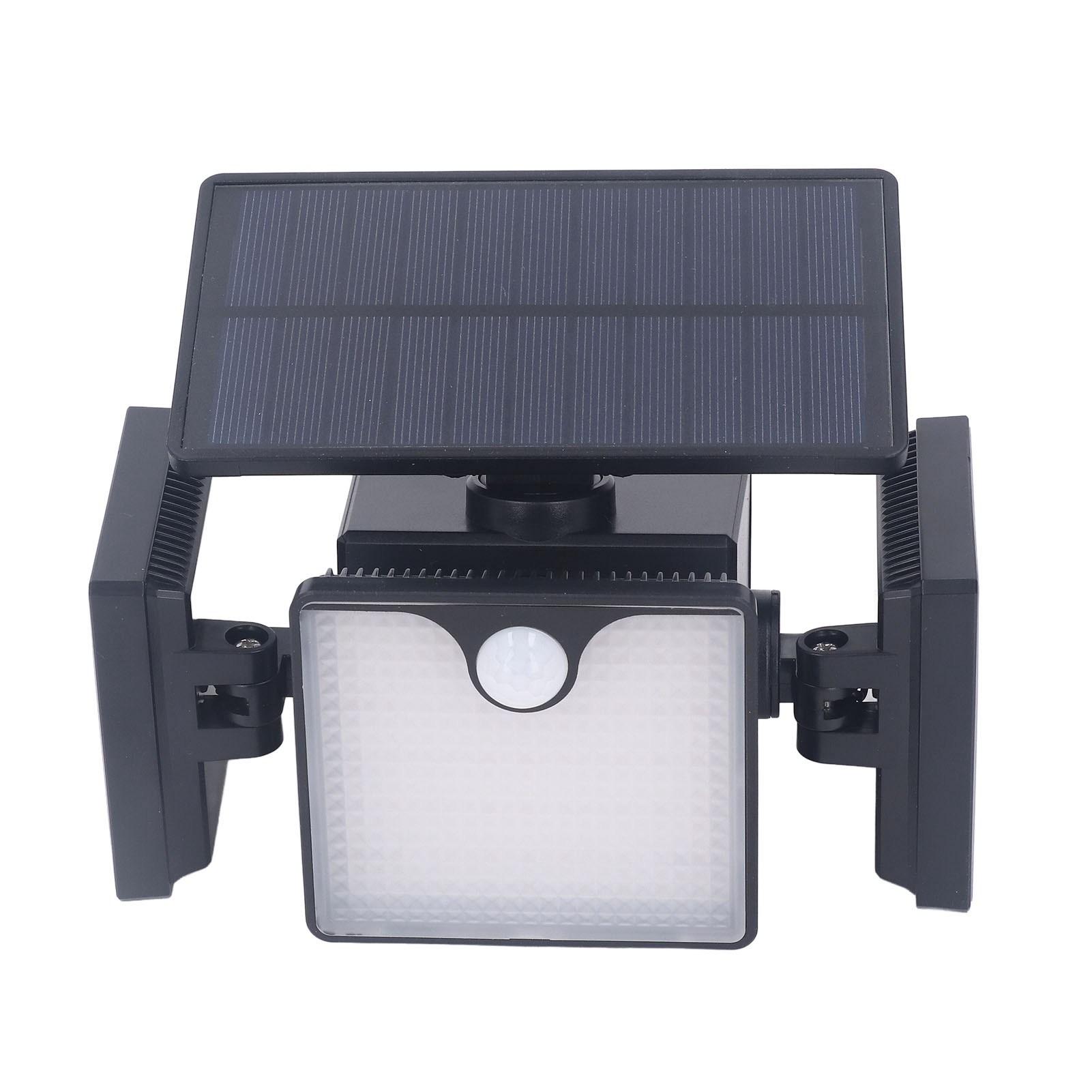 Solar Outdoor Lights 260LM 230 LED Security Lights 3 Heads Built in Solar Panel IP65 Waterproof 2200mAh for Garage Yard
Solar Outdoor Lights 260LM 230 LED Security Lights 3 Heads Built in Solar Panel IP65 Waterproof 2200mAh for Garage Yard